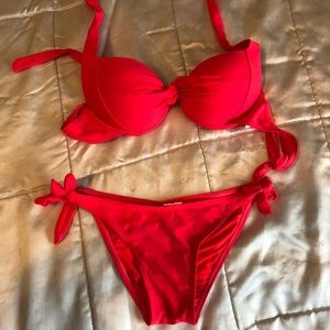 Push up bikini set